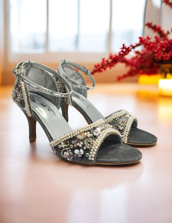 Grey | Fancy Heel for women