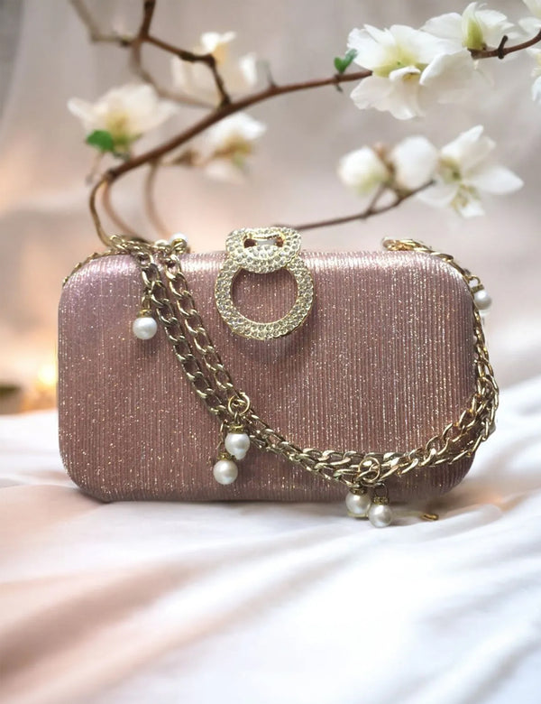 Peach | Fancy Clutch for women