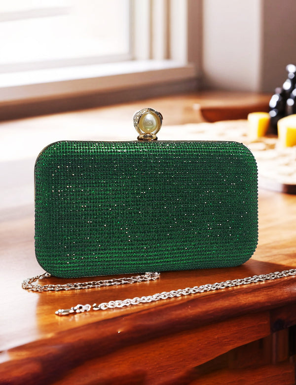 Green | Fancy Clutch for women