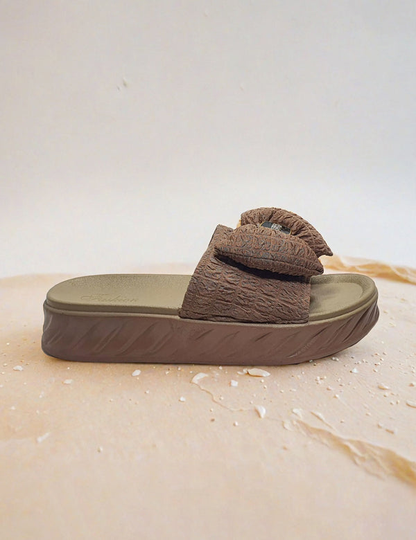 Brown Soft Washable Slipper