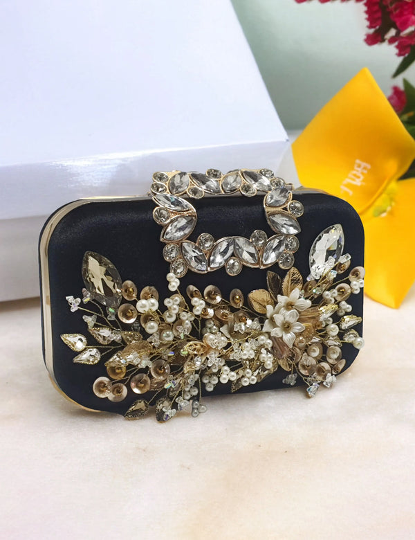 Black | Fancy Clutch for women