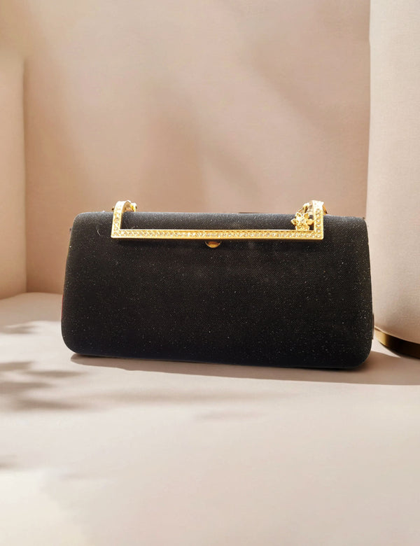 Black | Fancy Clutch for Ladies