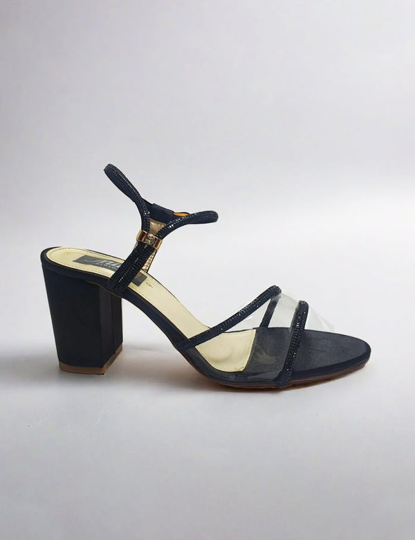 Black Heel Sandal for women