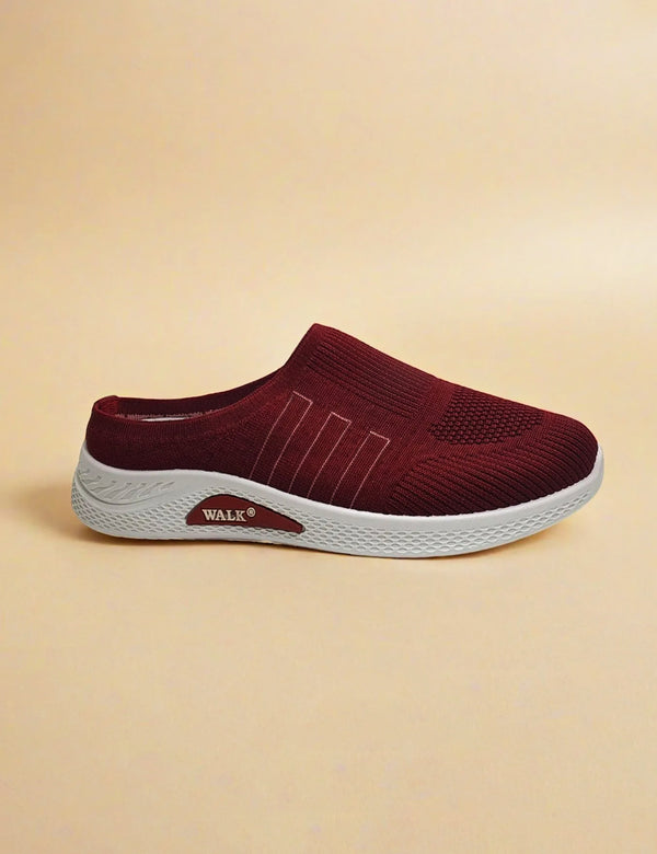 Red Back Open Sneaker