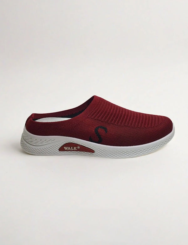 Red Back Open Sneaker