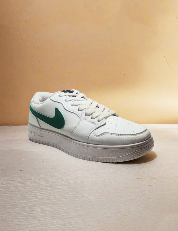 Green & White Sneakers