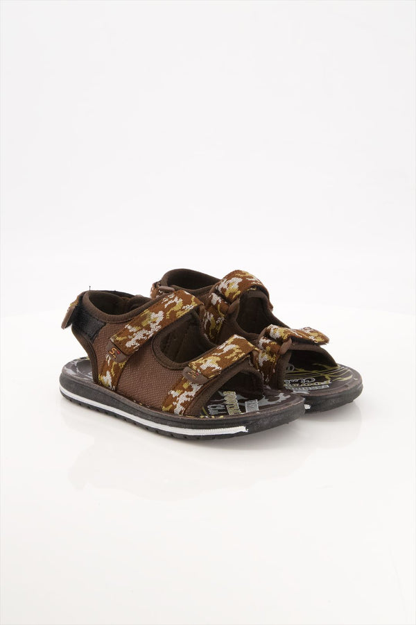 Kids Synthetic Brown Sandal