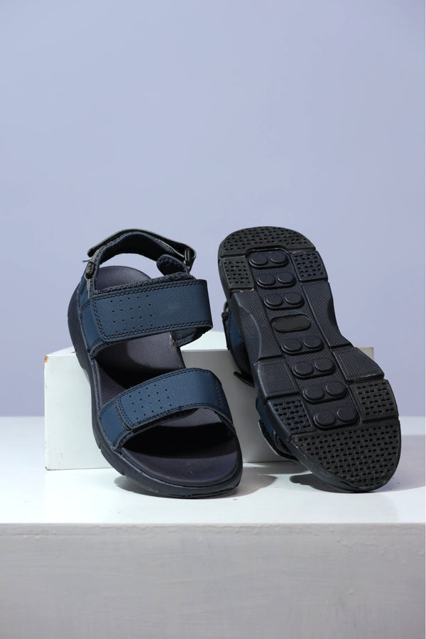 Men Synthetic Blue Sandal