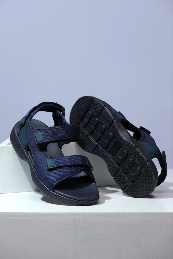 Men Synthetic Blue Sandal