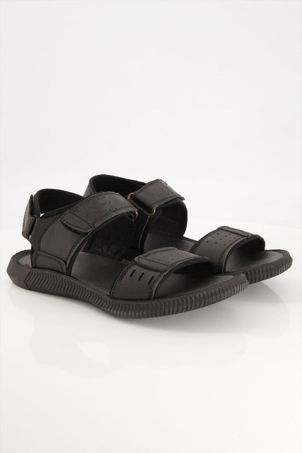 Men SYNTHETIC BLACK Sandal