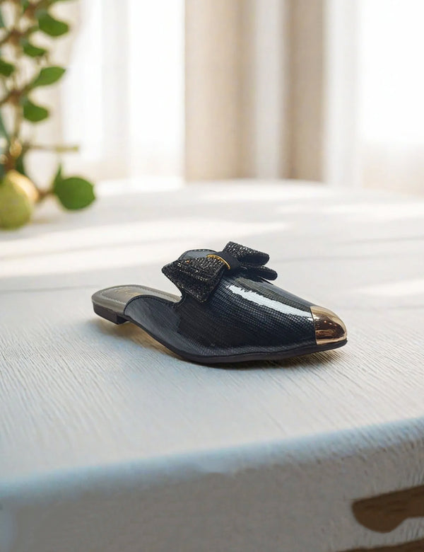 Grey Back Open Pumps