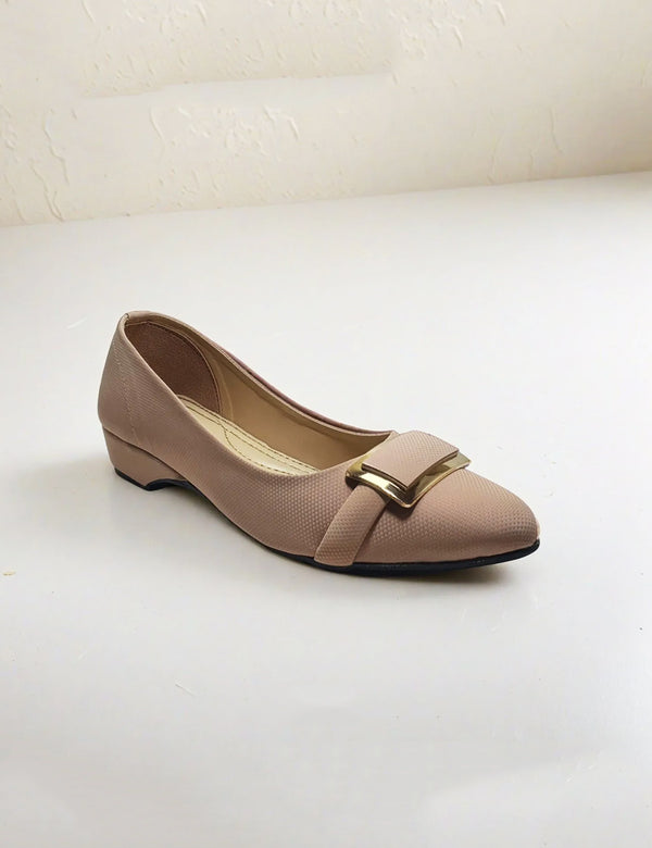 Peach winter Pumps