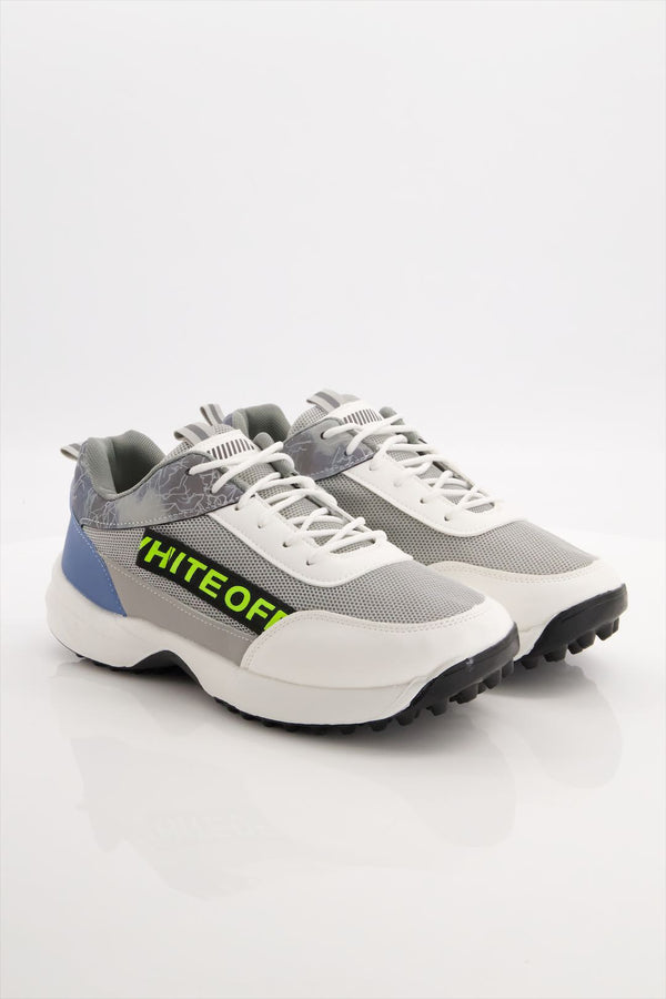 Men High Gripper Grey Shoes