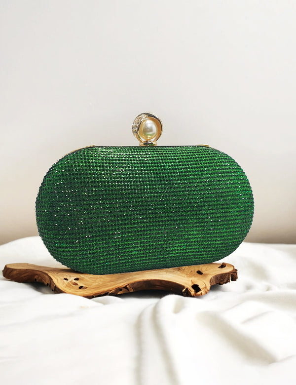 Green | Fancy Clutch for women