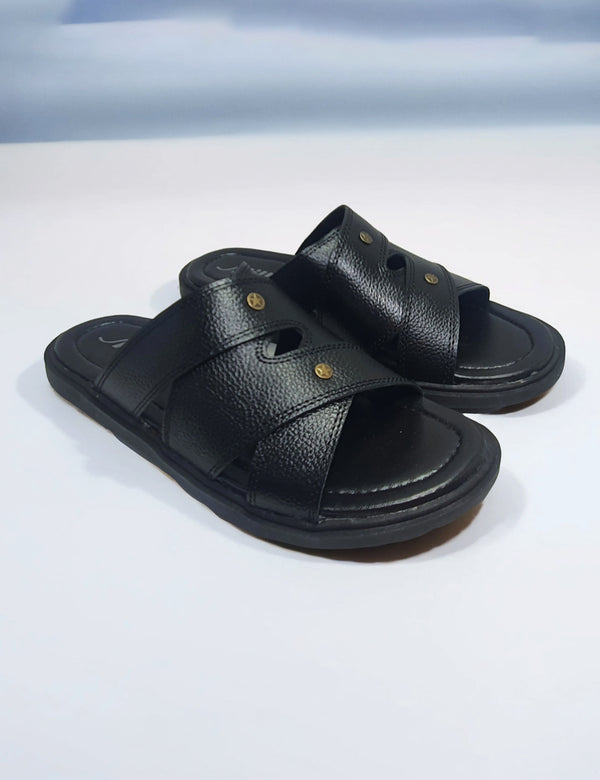 Black | Slippers for Men