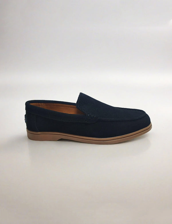 Loro Piano Mens Black Loafers