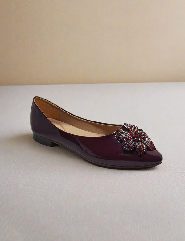 Maroon pumps for Women