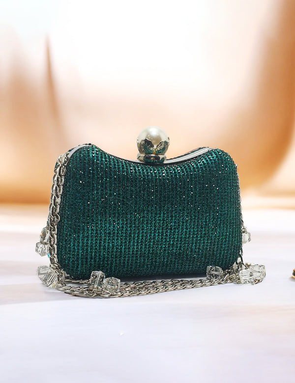 Green | Fancy Clutch for women