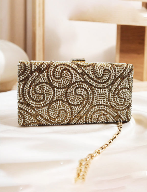 Fawn Golden | Fancy Clutch for women