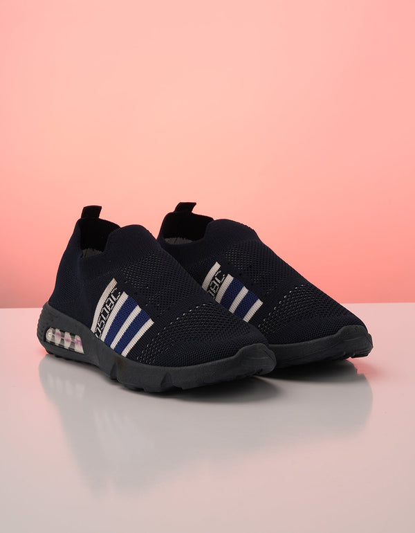 Women Azure Stripe Breeze Sneakers