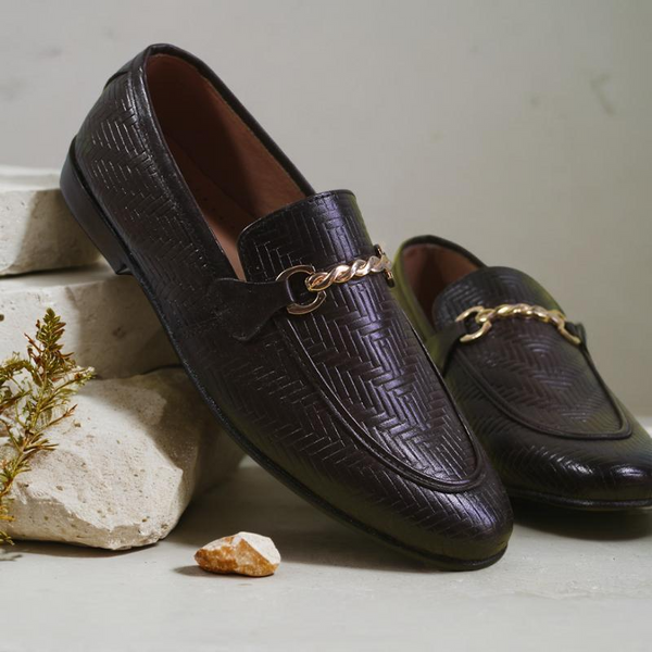 Brown Leather Formal Shoes