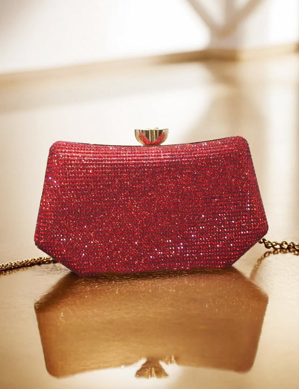 red | Fancy Clutch for women