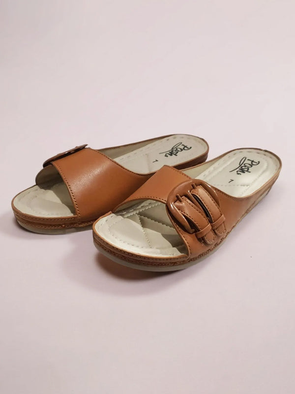 Mustered Slippers for women