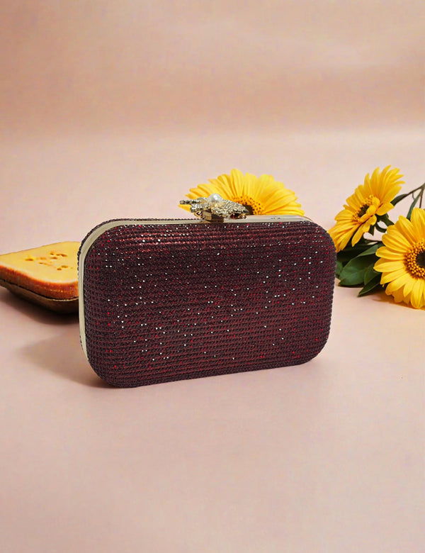 Maroon | Fancy Clutch for women