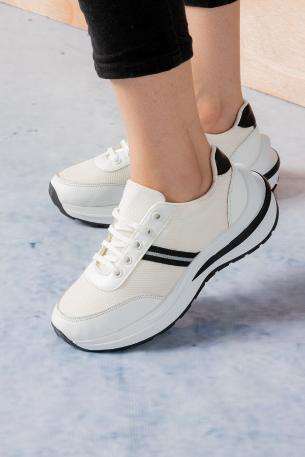 Women Premium White Sneakers