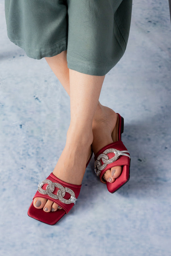 Women MAROON flats