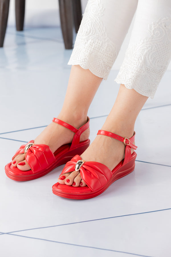 Women RED sandals