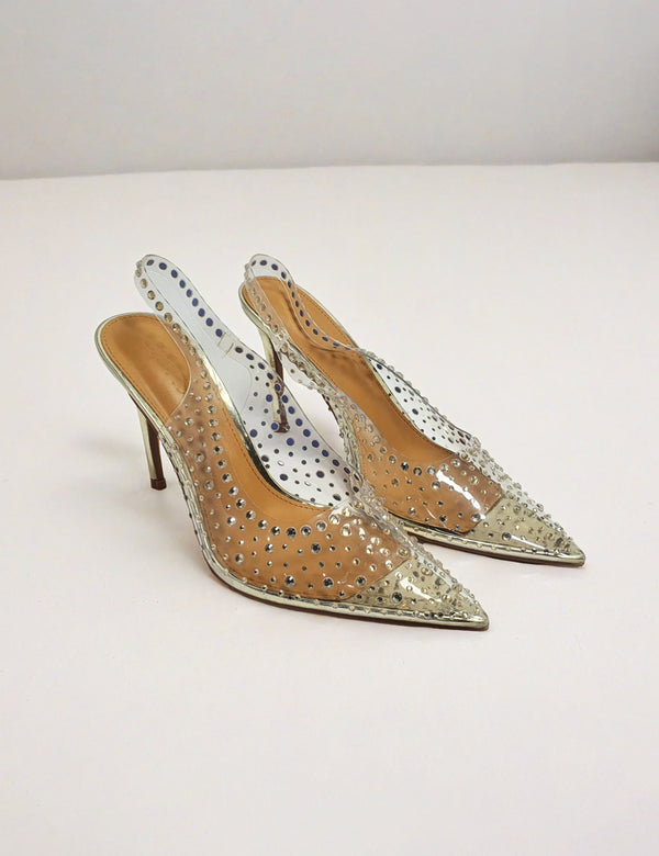 Golden Fancey Sandal