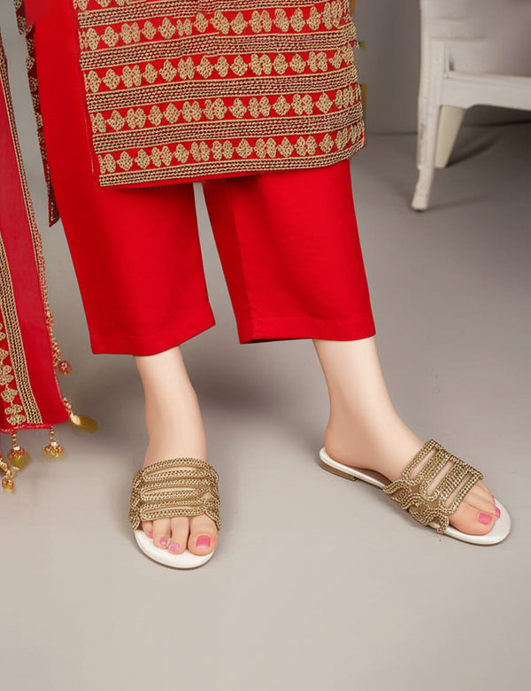 Golden Casual Slipper