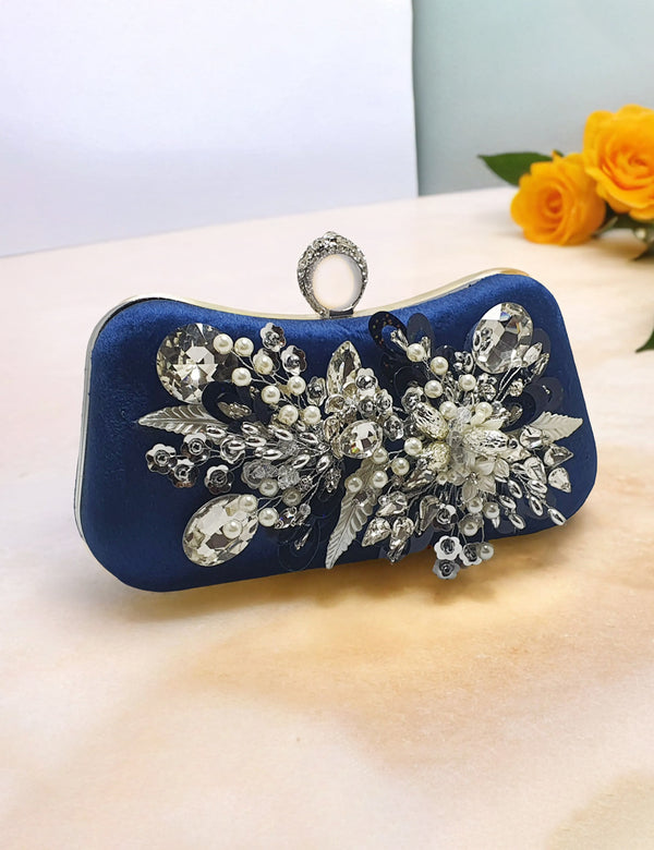 Blue | Fancy Clutch for women