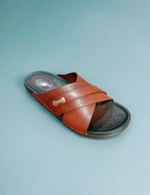 Light Brown slipper for men
