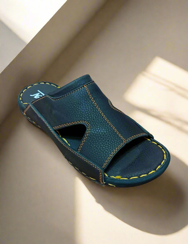 Dark Brown Soft Slippers