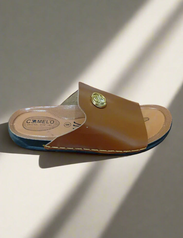 Light Brown slipper for men