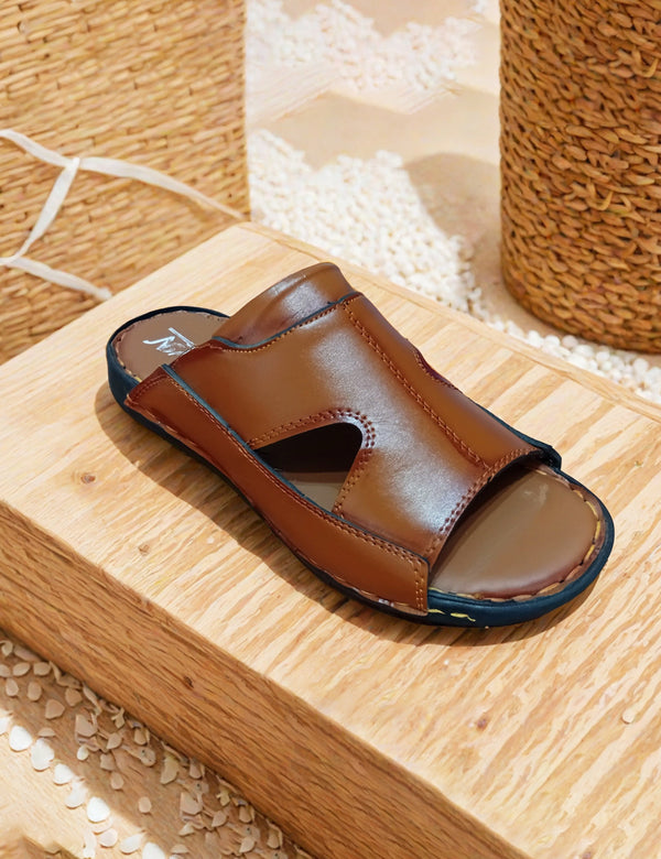 Light Brown Soft Slippers
