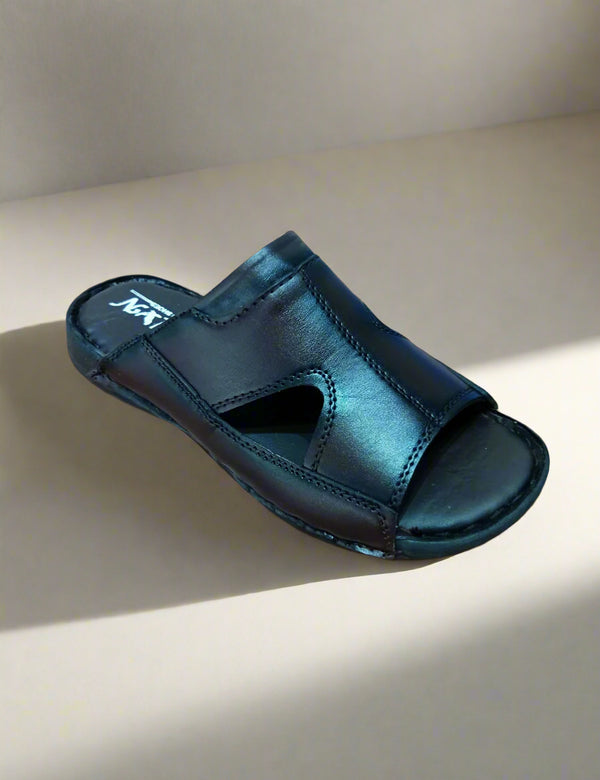 Black Soft Slippers