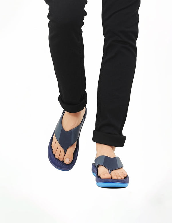 Blue Soft Slippers