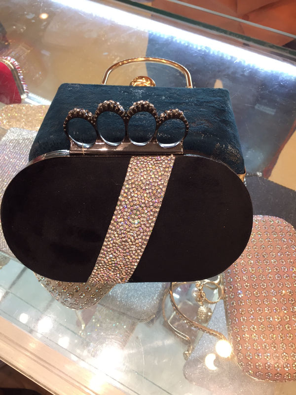 black Fancy Clutch for women