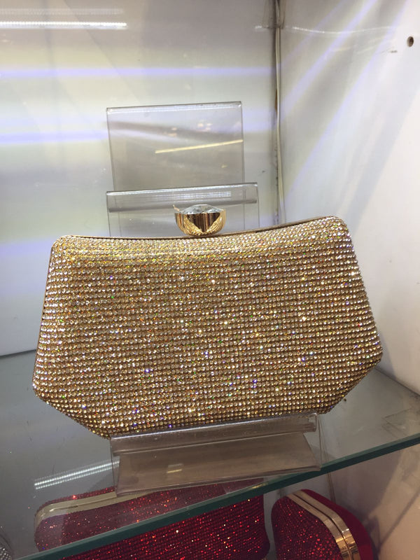 golden Fancy Clutch for women