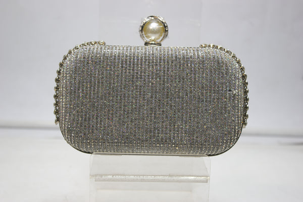 Silver |  Fancy Clutch for women