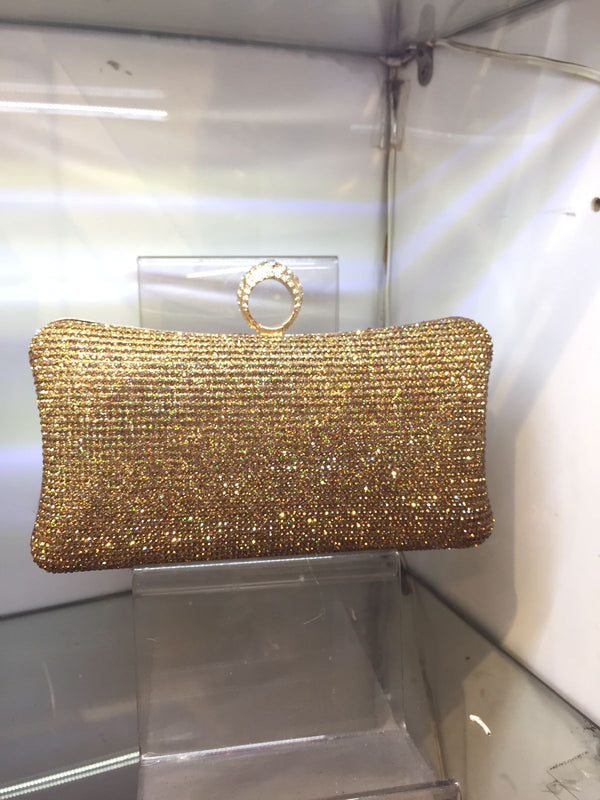 golden Fancy Clutch for women