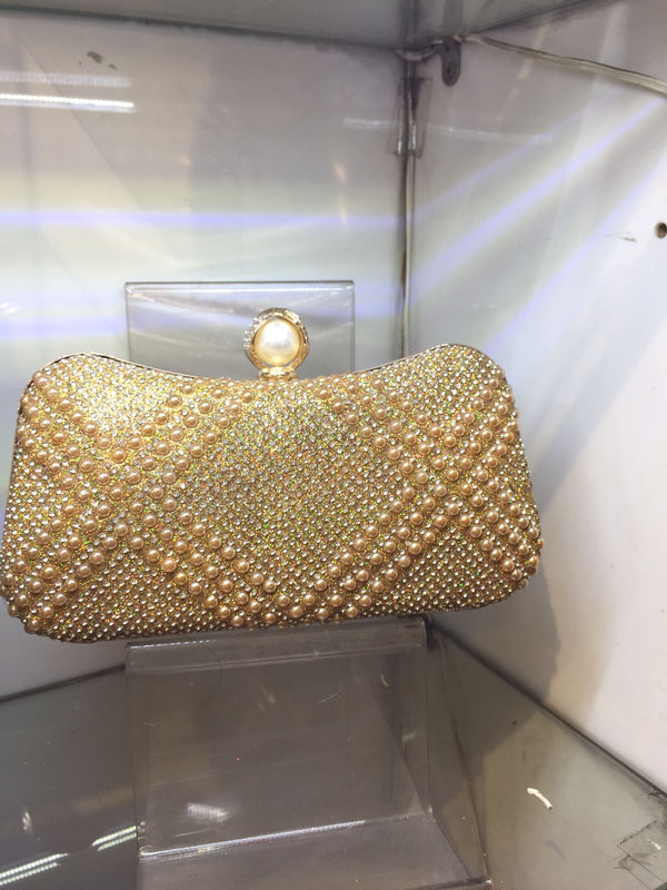 golden Fancy Clutch for women