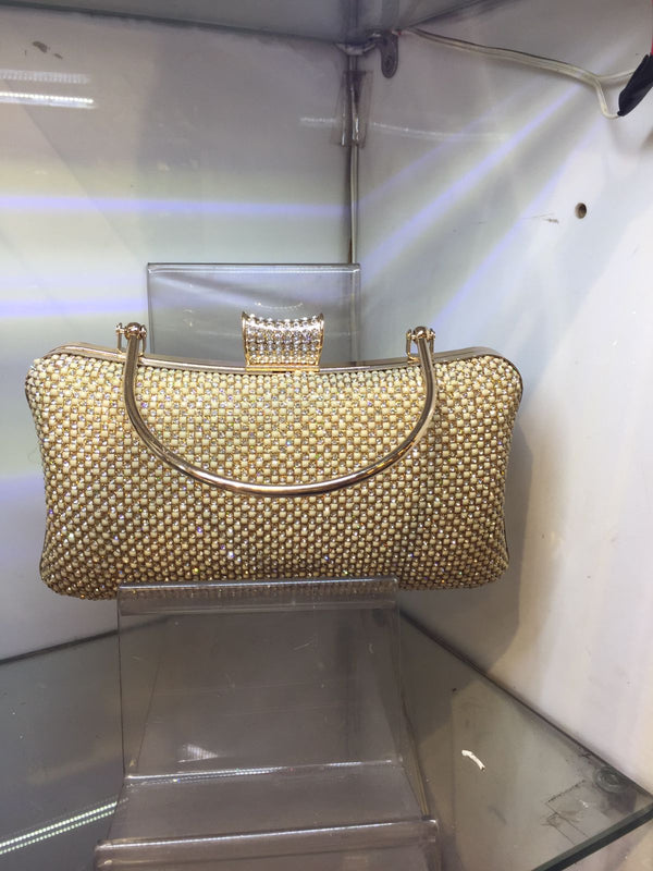 gold Fancy Clutch for women