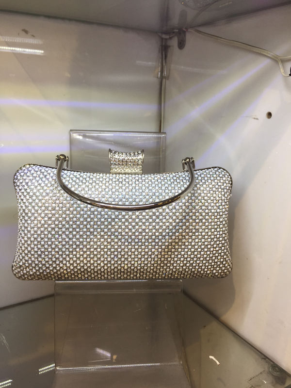 white Fancy Clutch for women