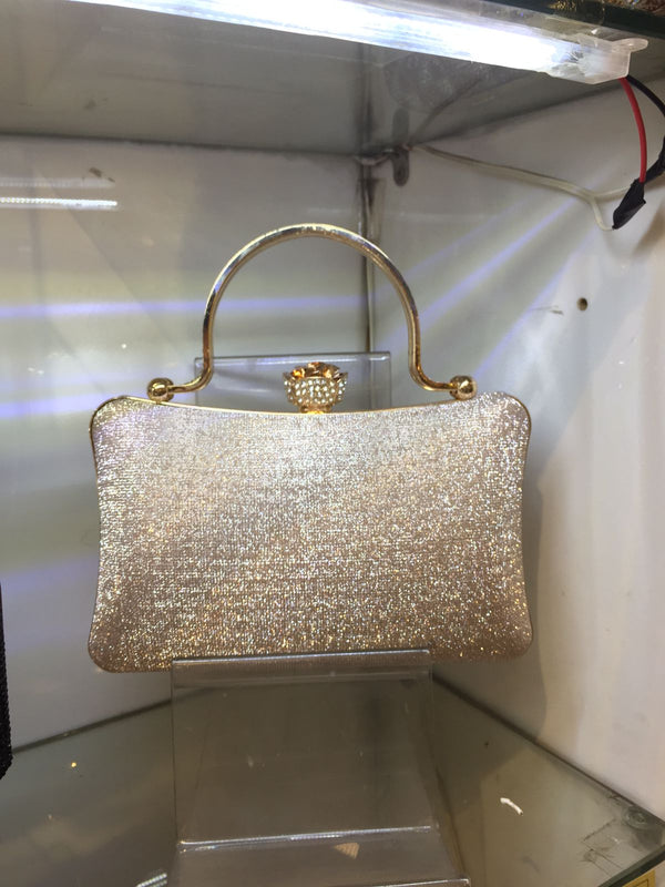 Golden Fancy Clutch for women