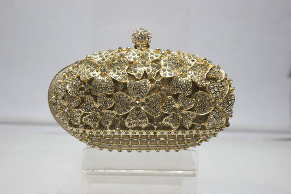 golden Fancy Clutch for women