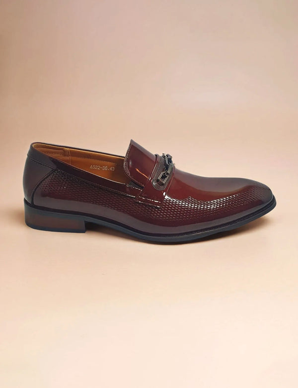 Patent Maroon | Formal Shoes for men's